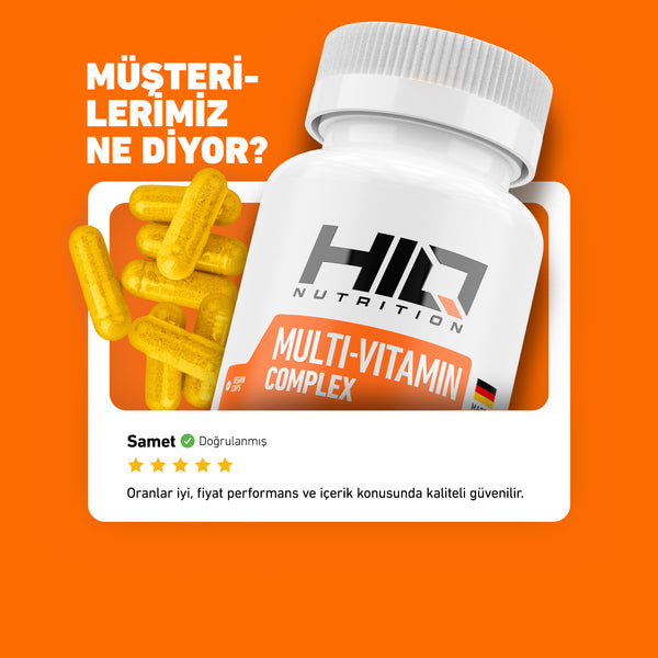 HIQ Multi-Vitamin Complex 30 Kapsül