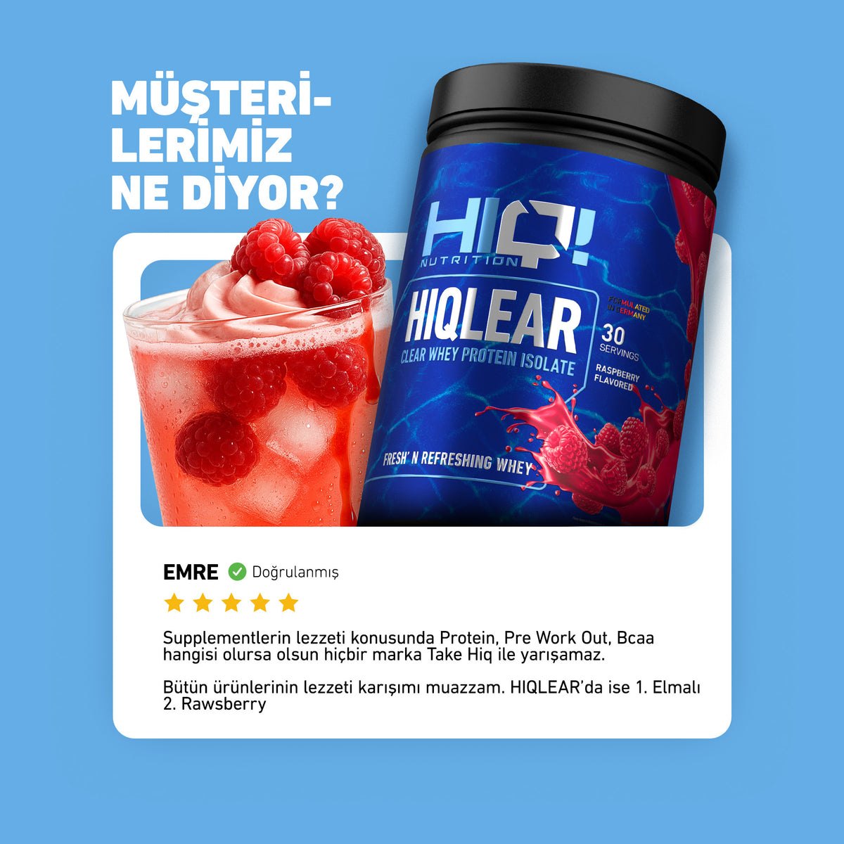 HIQ Hiqlear 900g