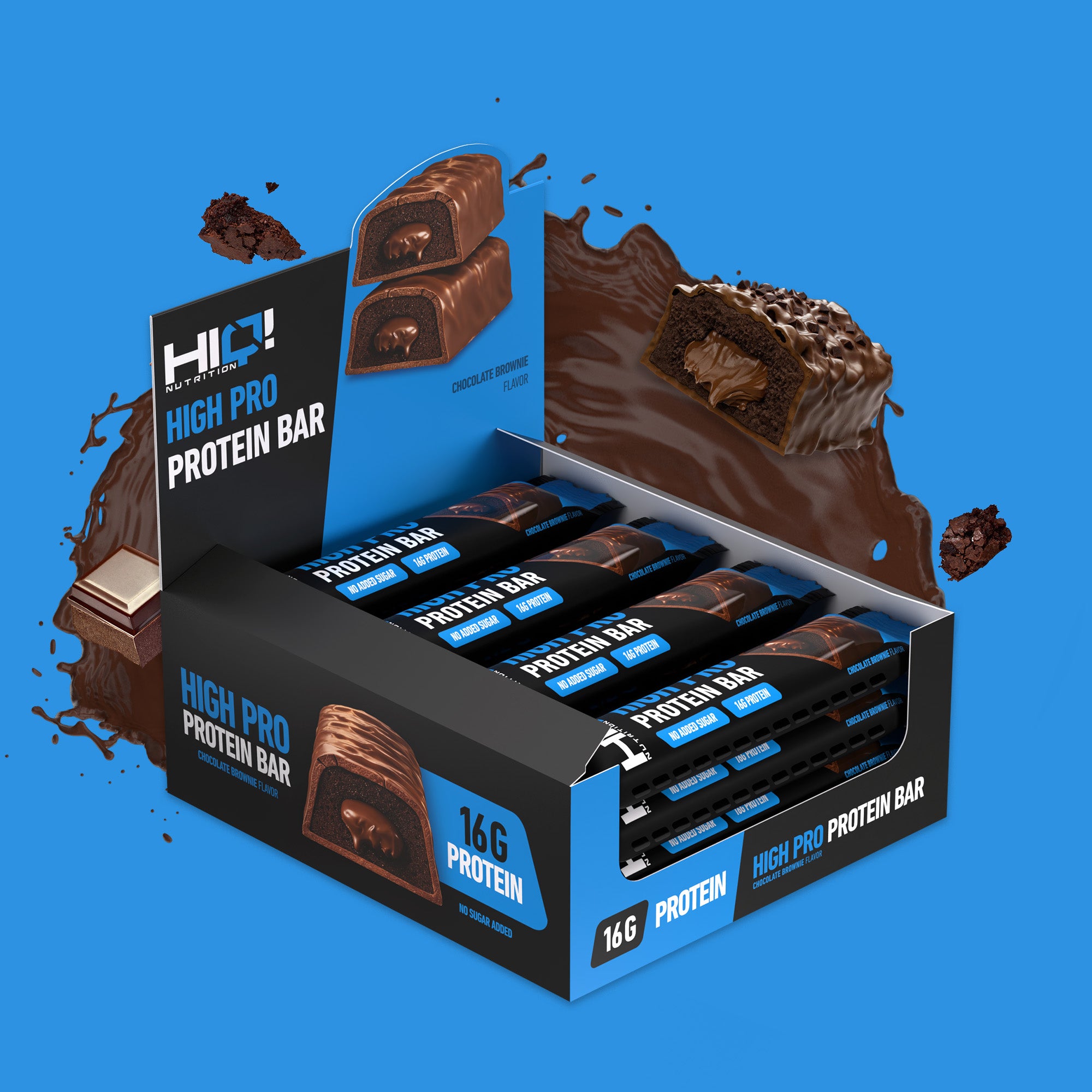 HIQ High Pro Protein Bar 12*55g