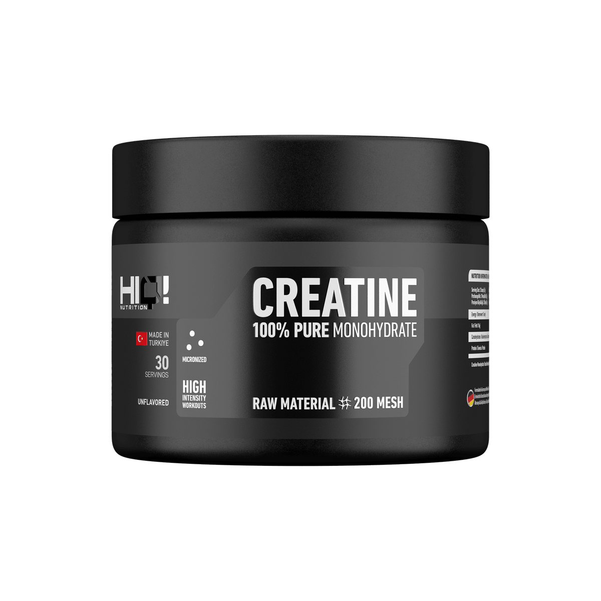 HIQ Creatine 150g Unflavored