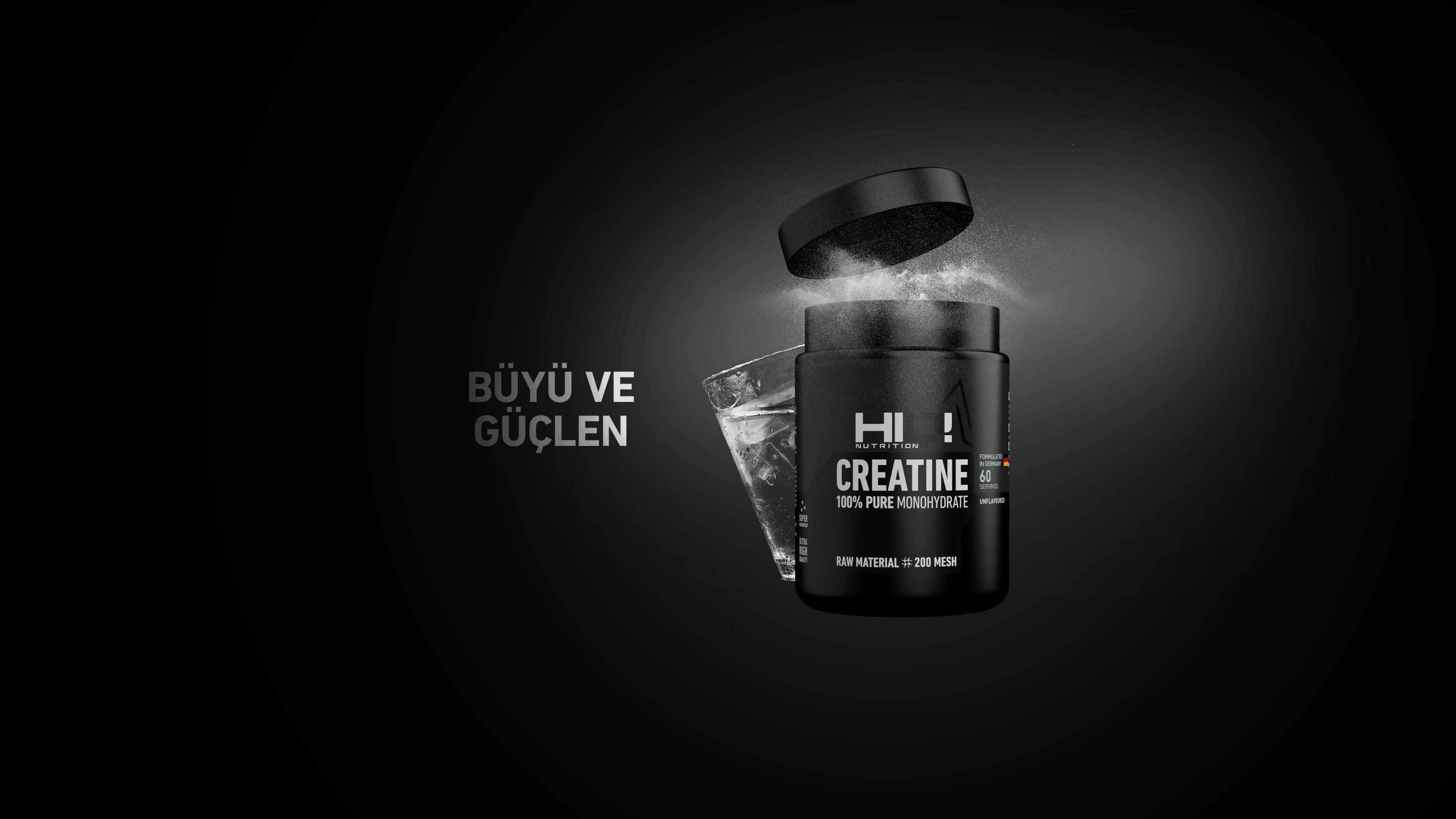 HIQ Creatine 300g Unflavored HIQ Nutrition