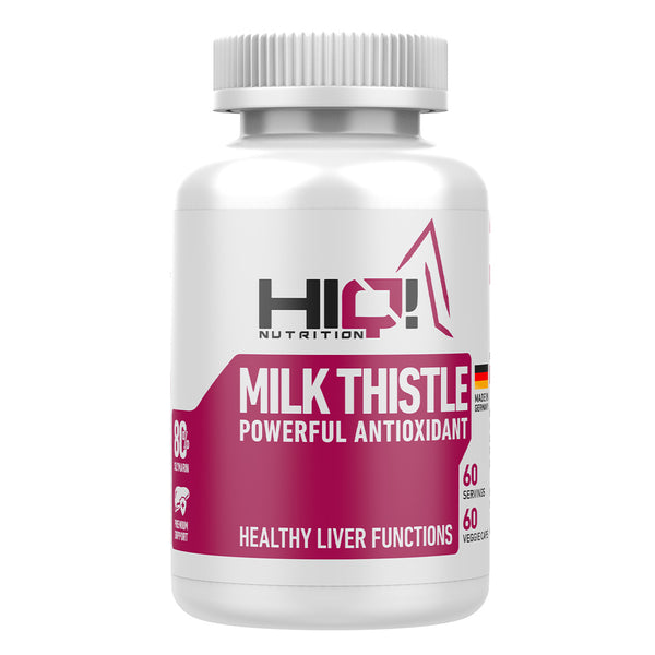 HIQ Milk Thistle 60 Caps.