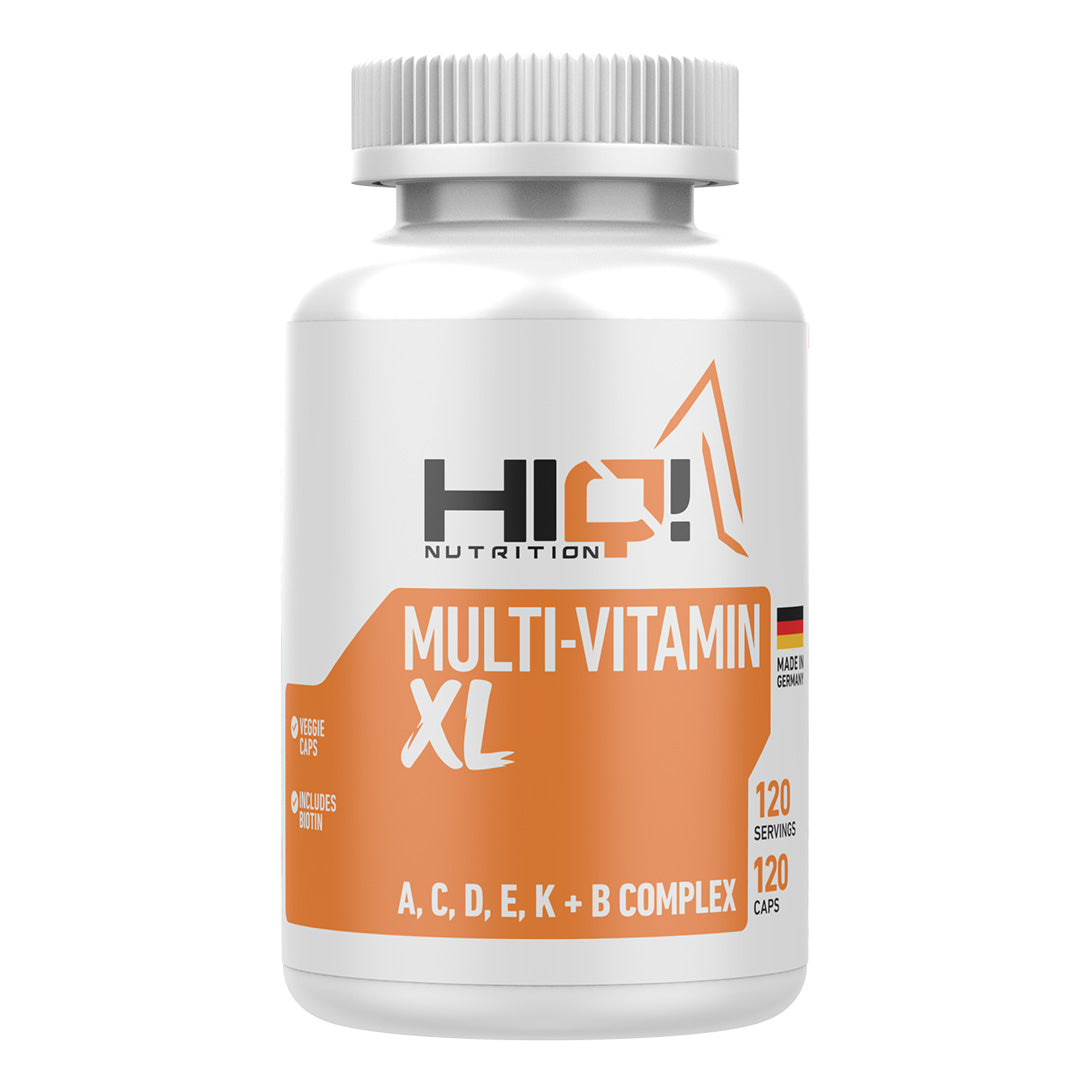 HIQ Multi-Vitamin XL 120 Caps. – HIQ Nutrition