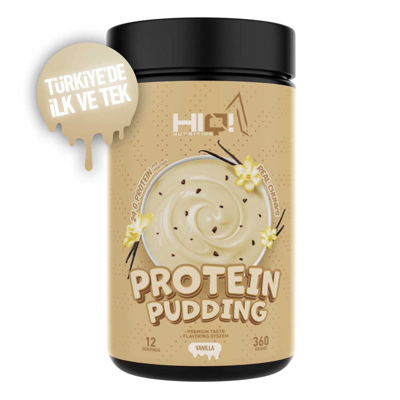 HIQ PROTEIN PUDING 360G
