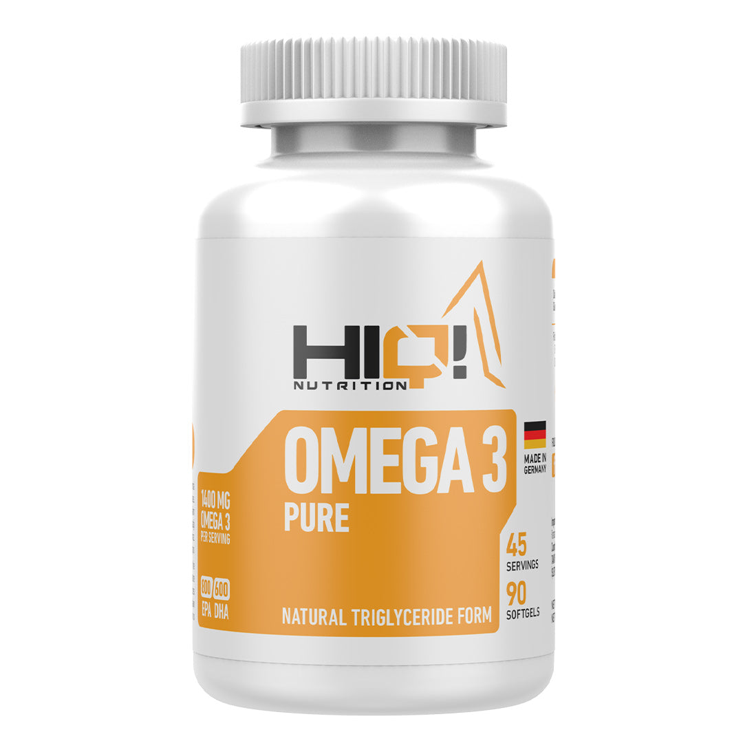 HIQ Omega 3 Pure 90 Softgels