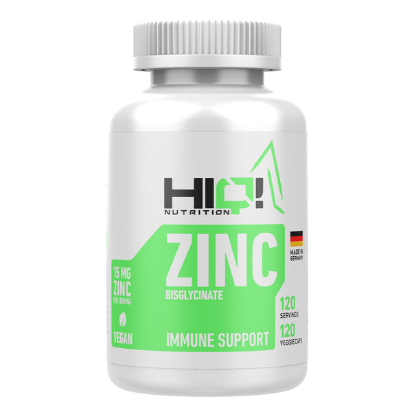 HIQ Zinc 120 Caps.