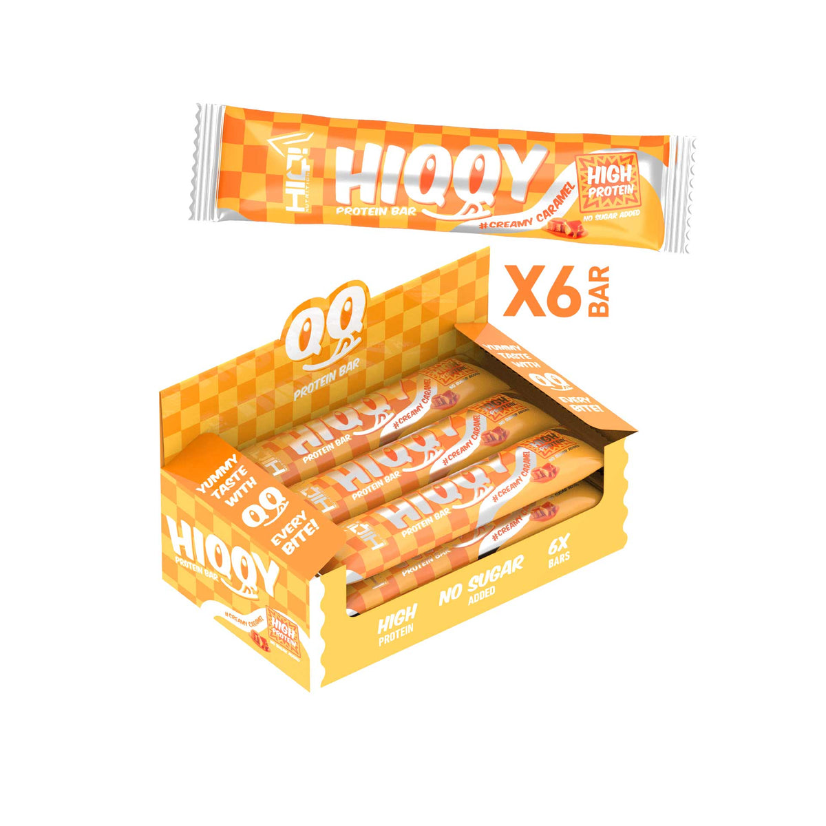 HIQ Hiqqy Protein Bar 6*55g