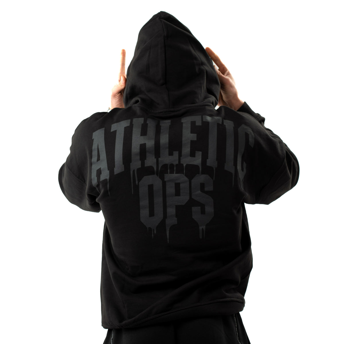 HIQ WEAR ATHLETIC OPS HOODIE SİYAH