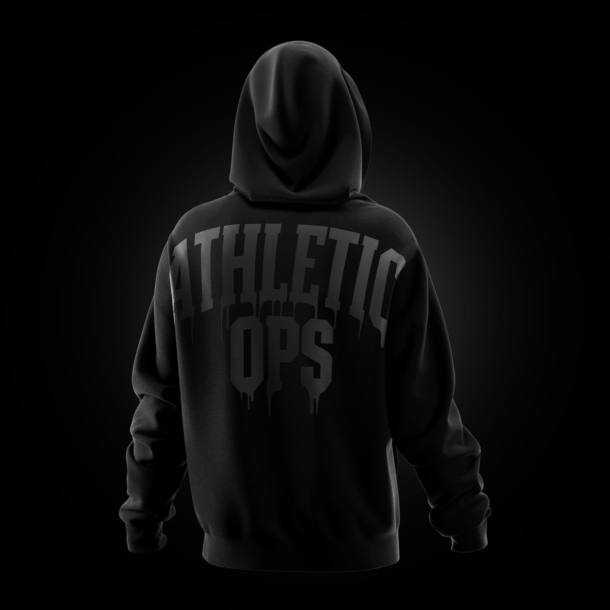 HIQ WEAR ATHLETIC OPS HOODIE SİYAH