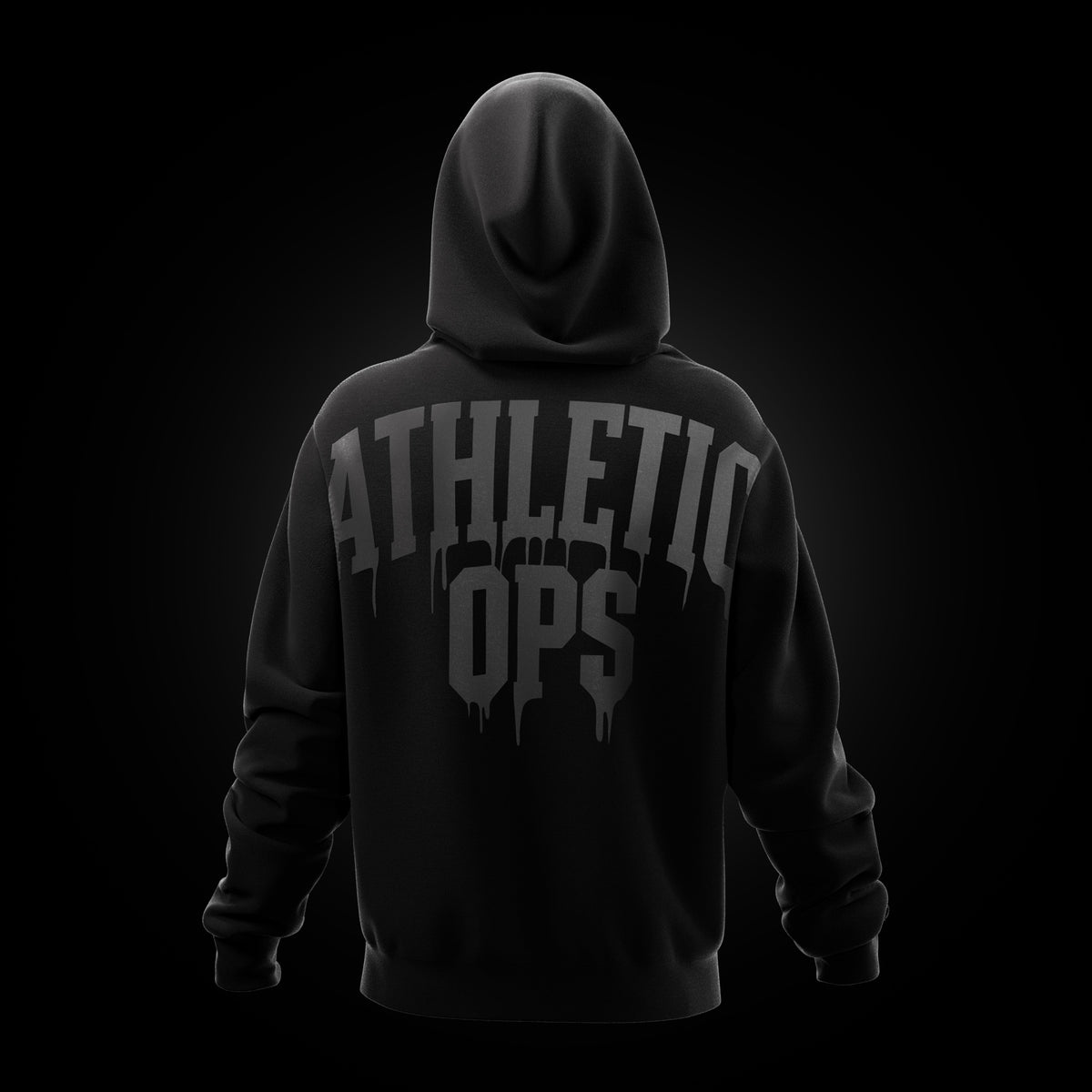 HIQ WEAR ATHLETIC OPS HOODIE SİYAH