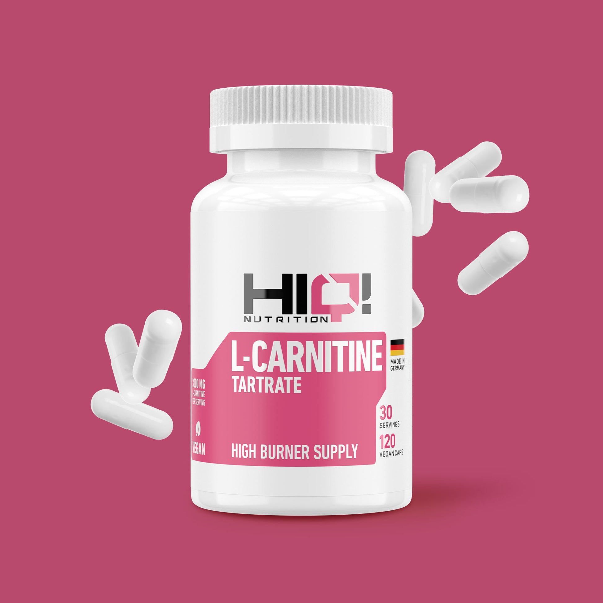 hiq l carnitine HIQ L-Carnitine Tartare 120 Kapsül – HIQ Nutrition
