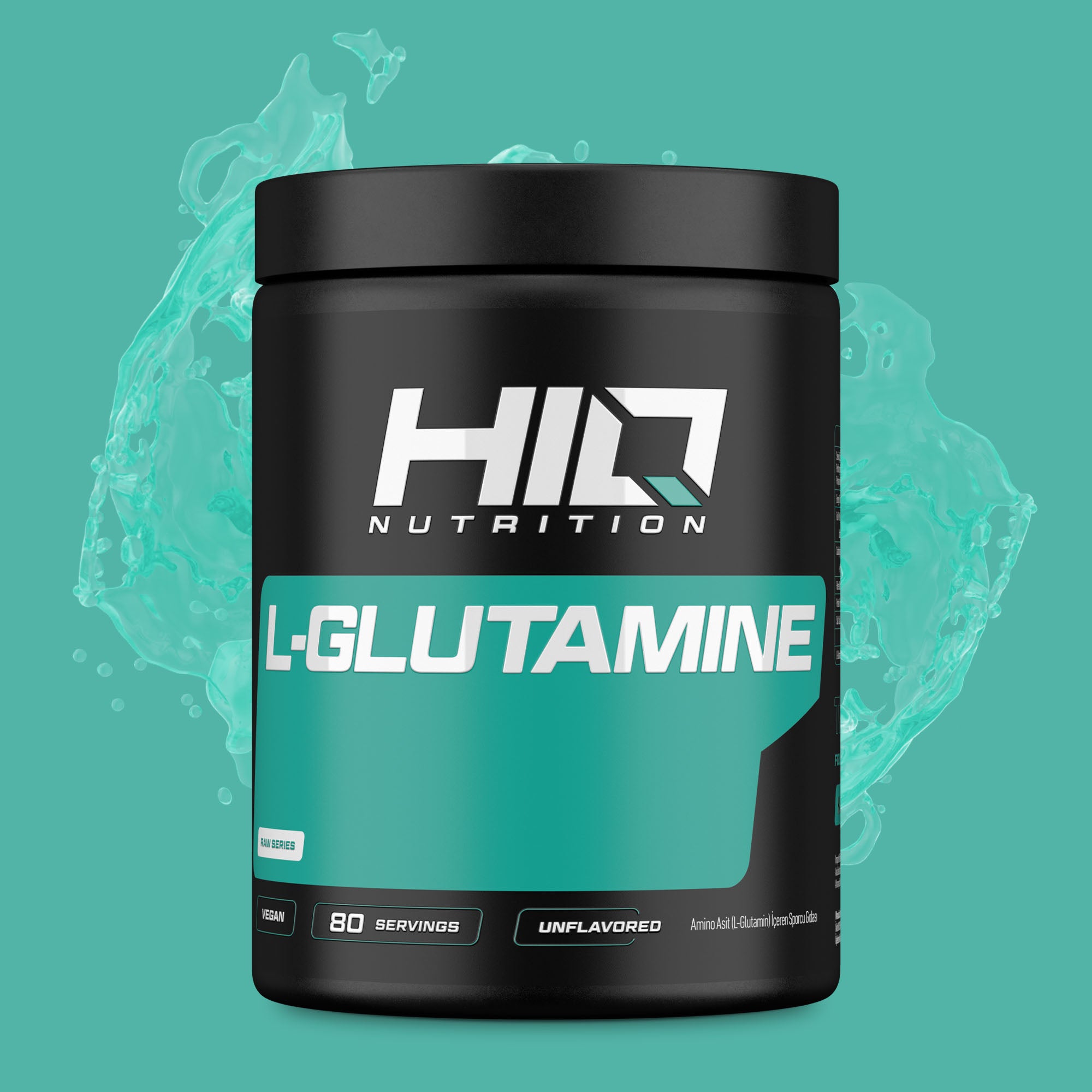 HIQ L-Glutamine 300g Unflavored