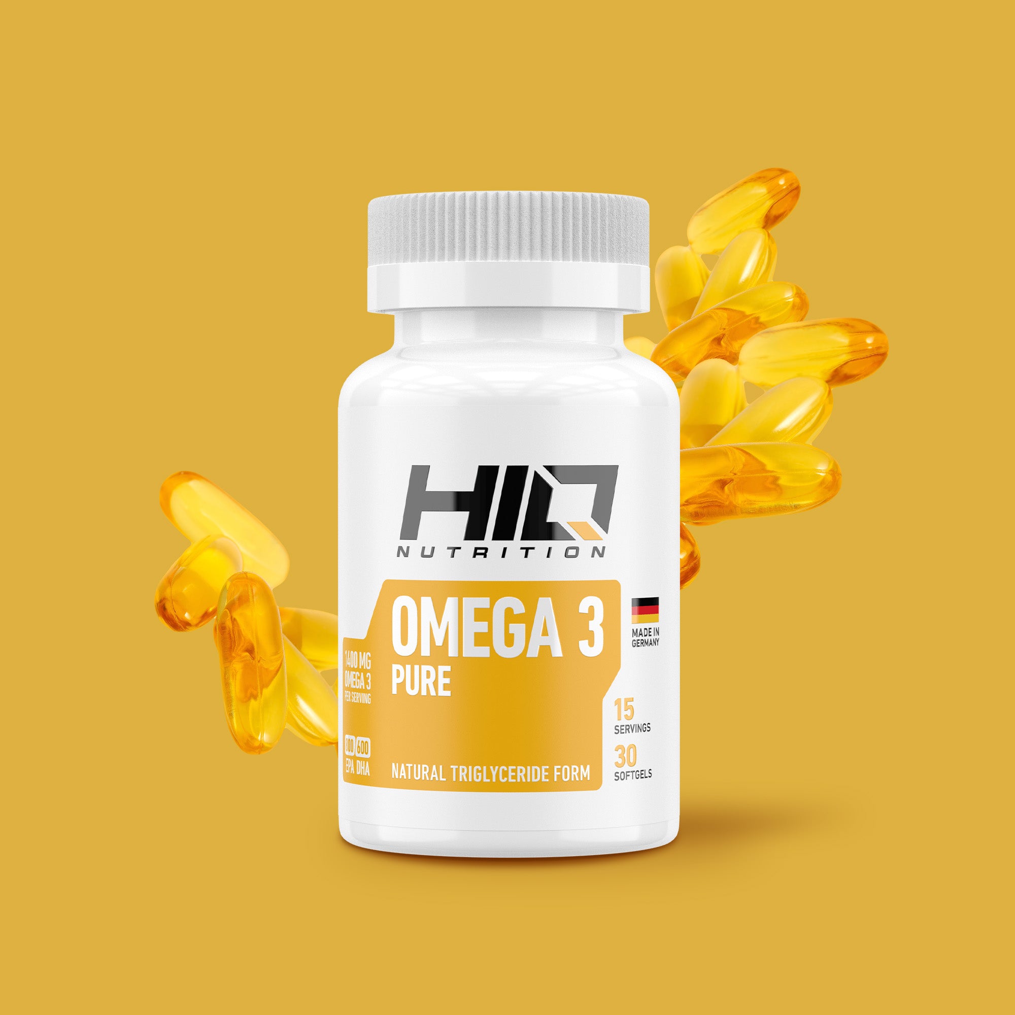 HIQ Omega 3 Pure 30 Softjel