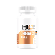 HIQ Omega3 D3+K2 Premium Complex 60 Softgel