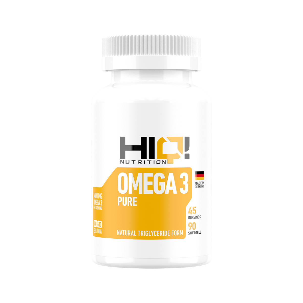 HIQ Omega 3 Pure 90 Softjel