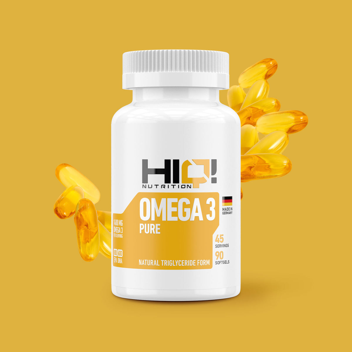 HIQ Omega 3 Pure 90 Softjel