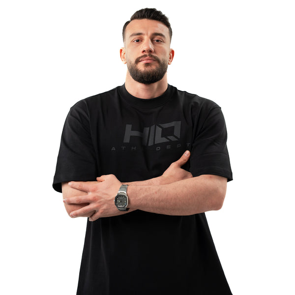HIQ WEAR ATHL. DEPT. OVERSIZE T-SHIRT SİYAH