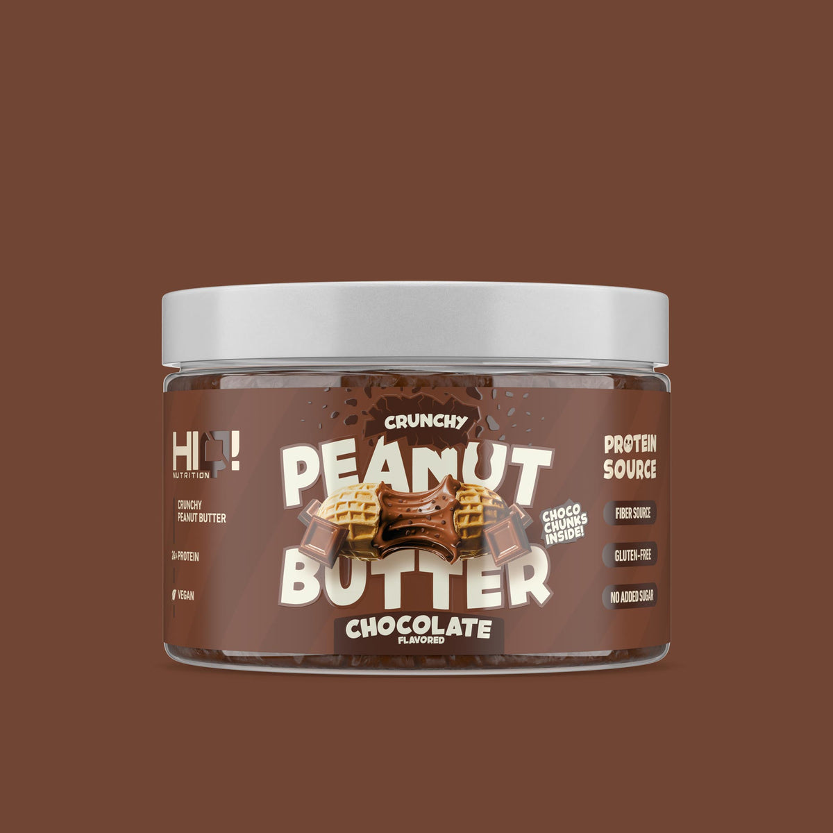 HIQ Peanut Butter 500g Chocolate Flavored