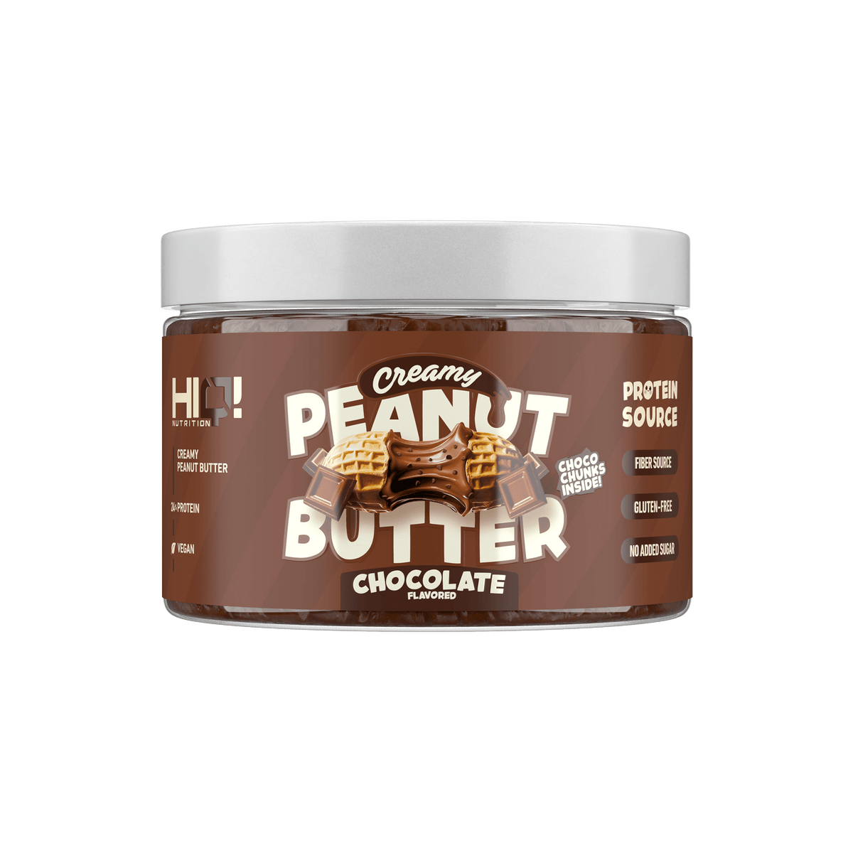 HIQ Peanut Butter 500g Chocolate Flavored