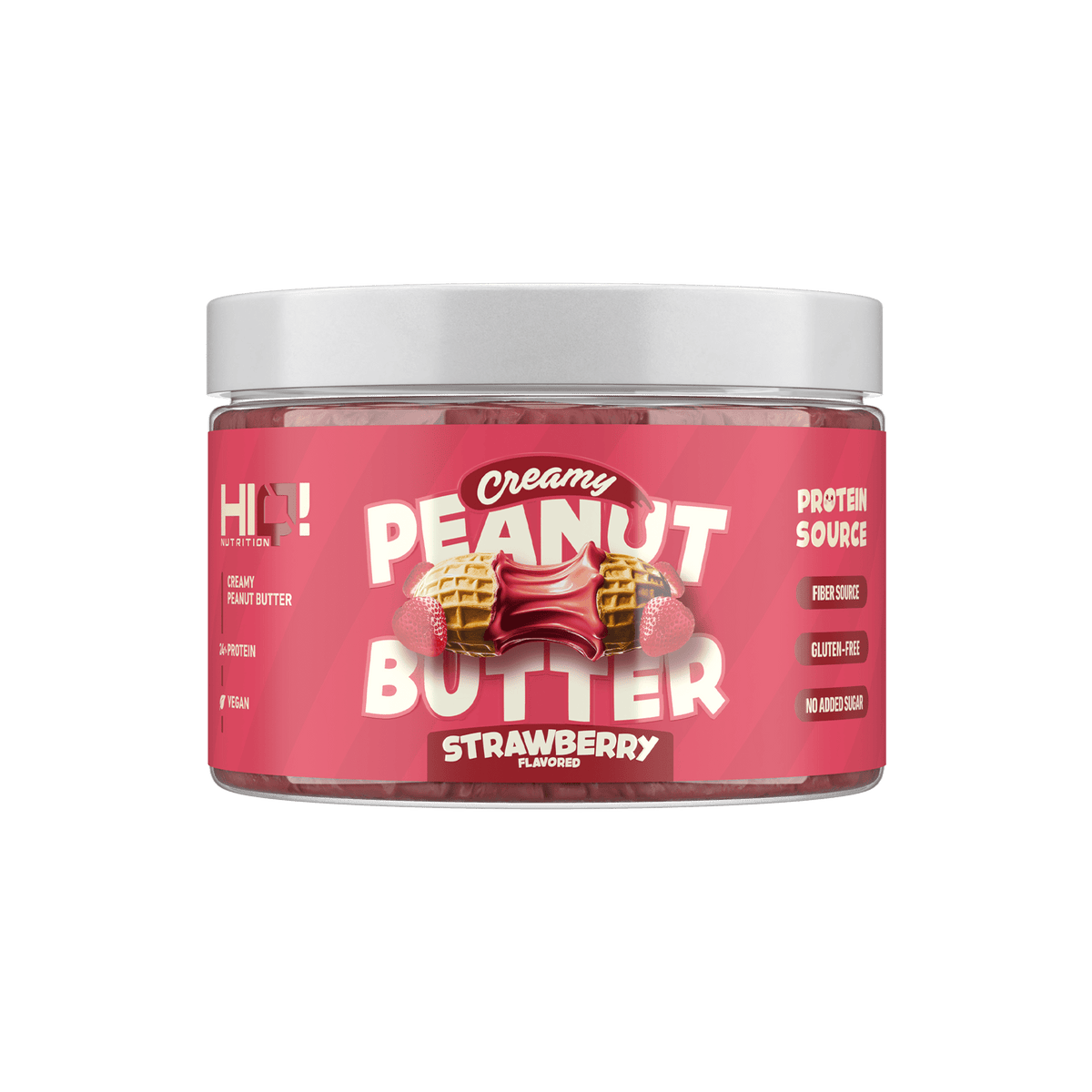 HIQ Peanut Butter 500g Strawberry Flavored