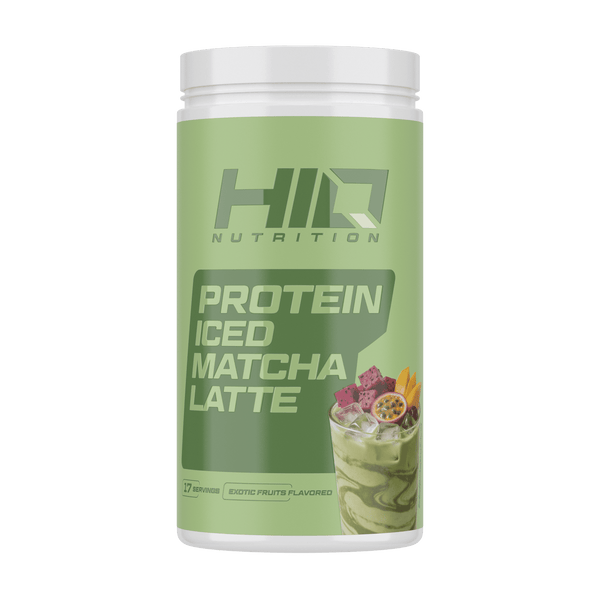 HIQ PROTEIN ICED MATCHA LATTE 500G