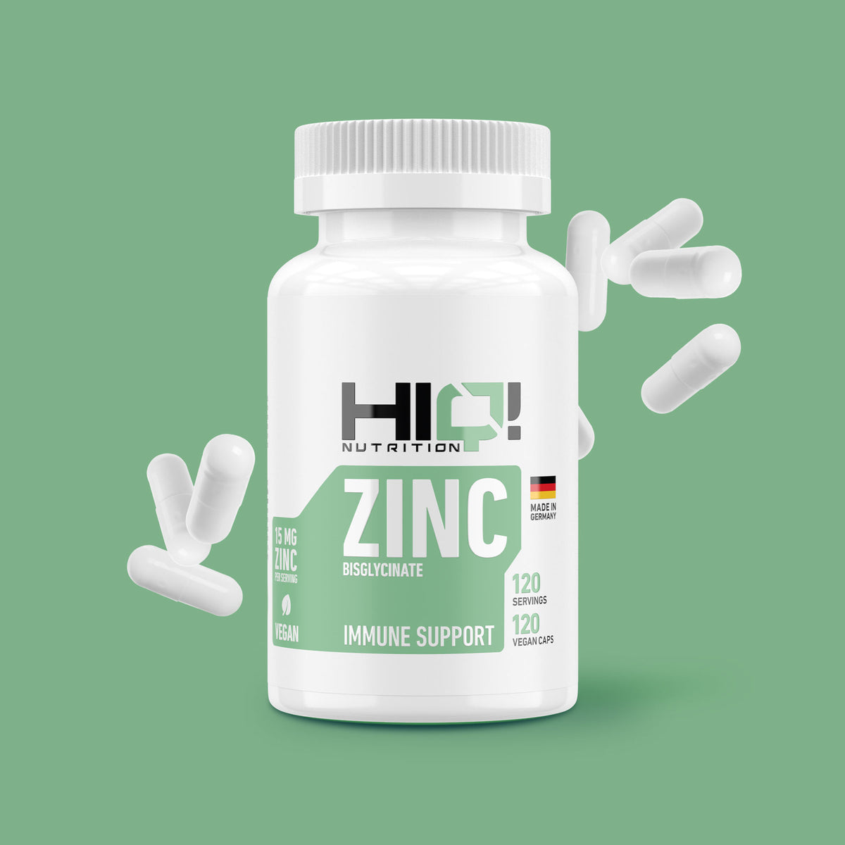 HIQ Zinc 120 Kapsül