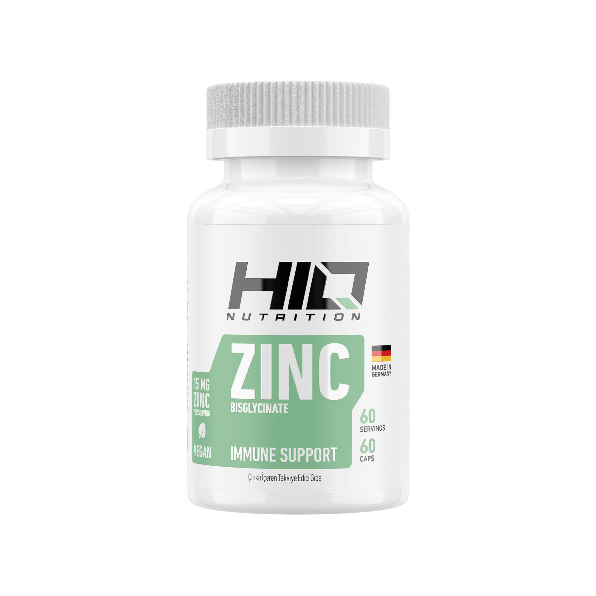 HIQ Zinc 60 Kapsül