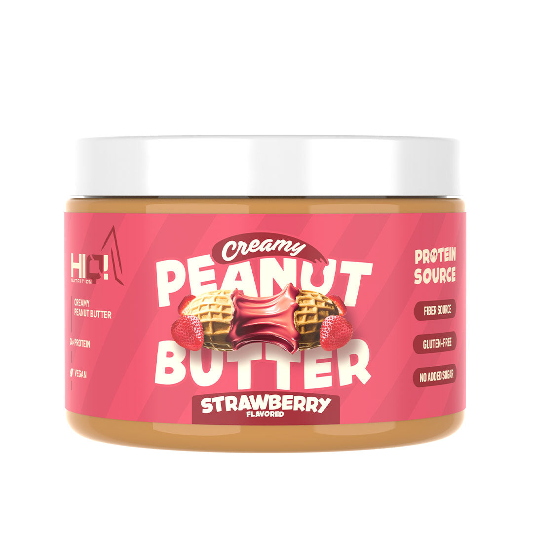 HIQ Peanut Butter 500g Strawberry Flavored