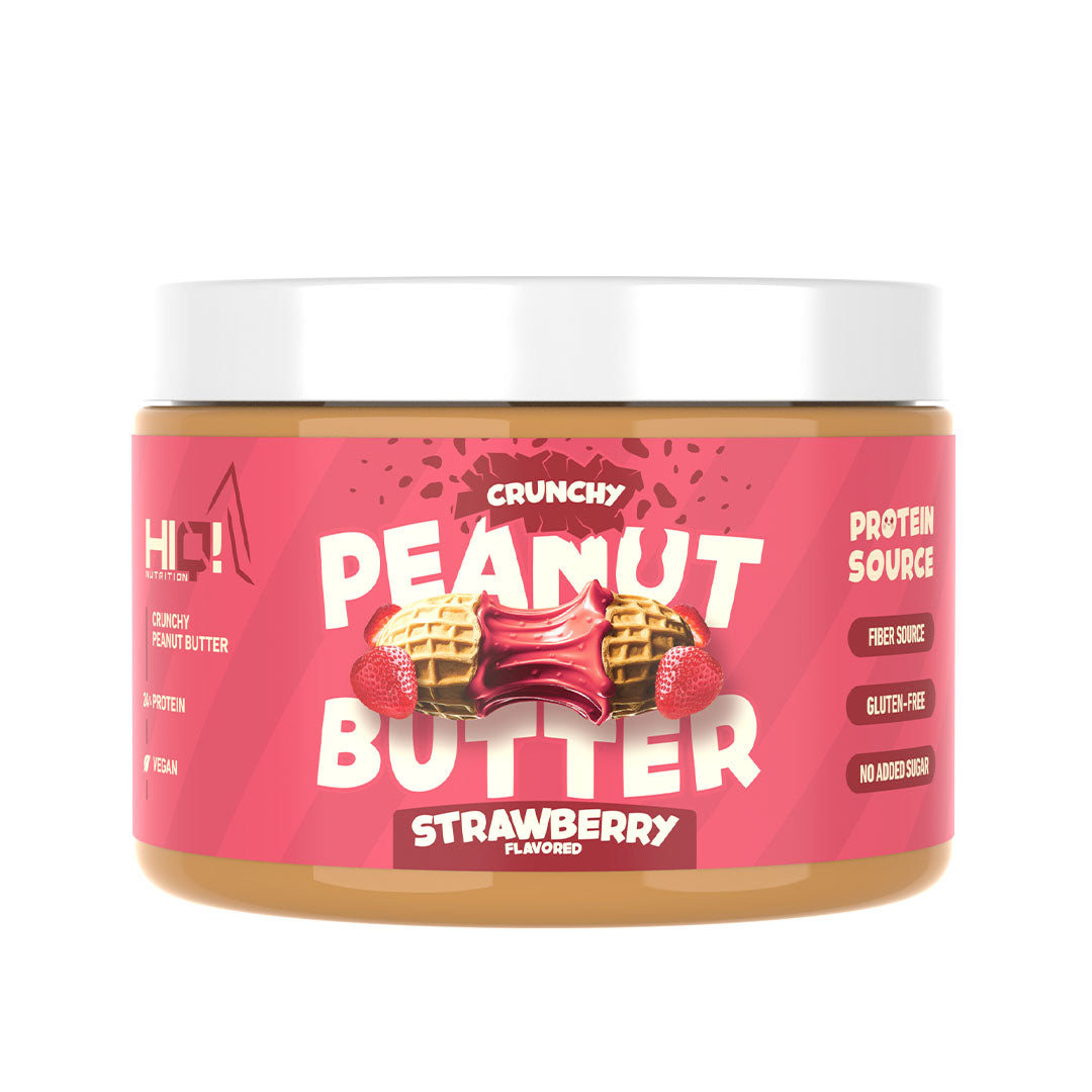 HIQ Peanut Butter 500g Strawberry Flavored