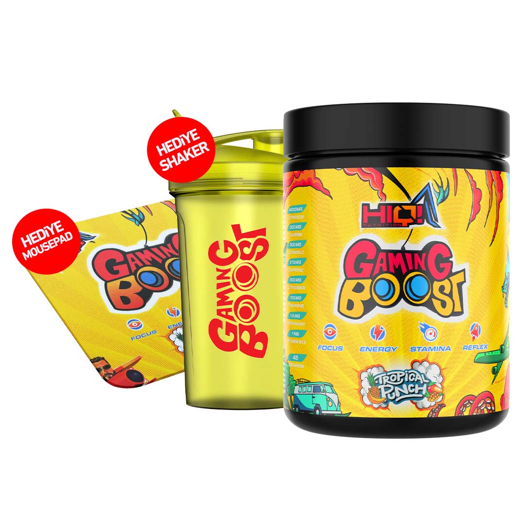 HIQ GAMING BOOST 337.5 G TROPICAL PUNCH