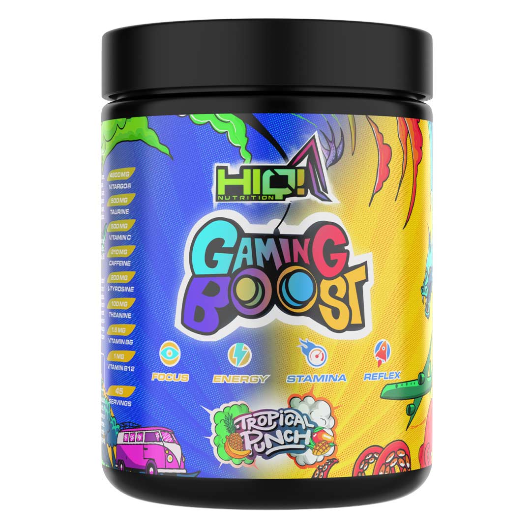 HIQ GAMING BOOST 337.5 G TROPICAL PUNCH
